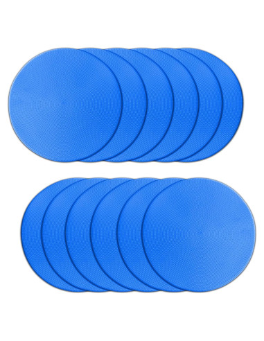 Marcadores de Agilidad PIKZH 12 Pcs 22.86 cm Antideslizantes