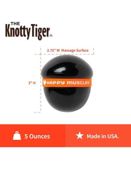 Herramienta de Masaje Knotty Tiger para Alivio Muscular