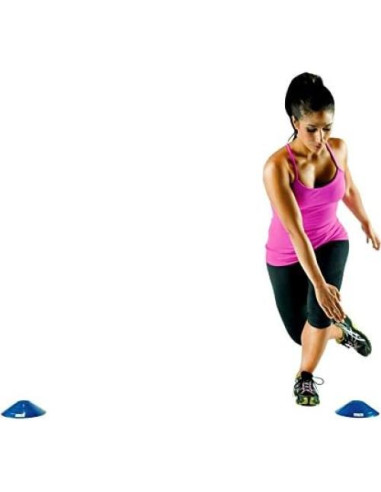 Kit de Entrenamiento de Agilidad X-50 The Human Trainer - 2 Escaleras, 10 Conos, 2 DVDs