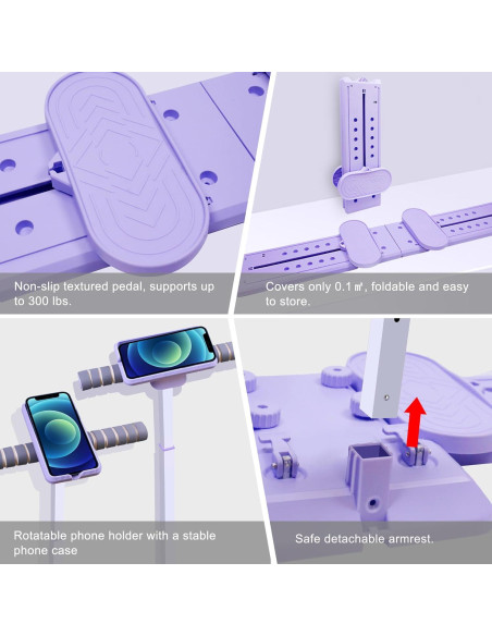 Tabla de Pilates Reformer Plegable Dulvus USpltjsq-001