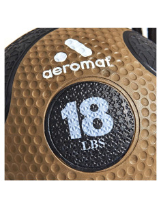 Balón Medicinal Aeromat 18 lb con Cuerda 39" para Ejercicio