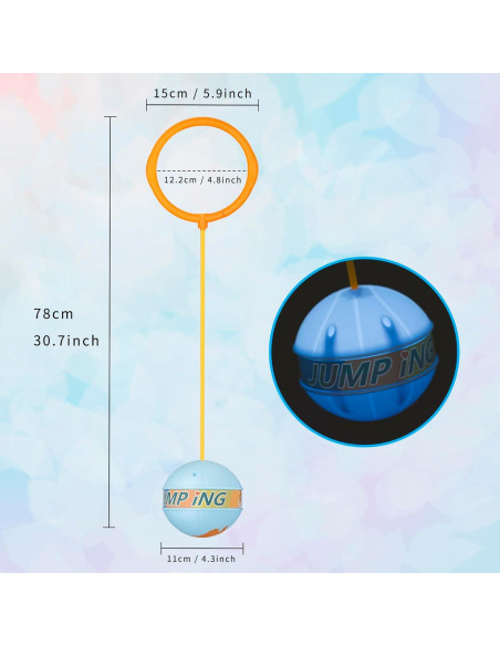 Pelotas de Tobillo Iluminadas Sepco 11cm para Saltar