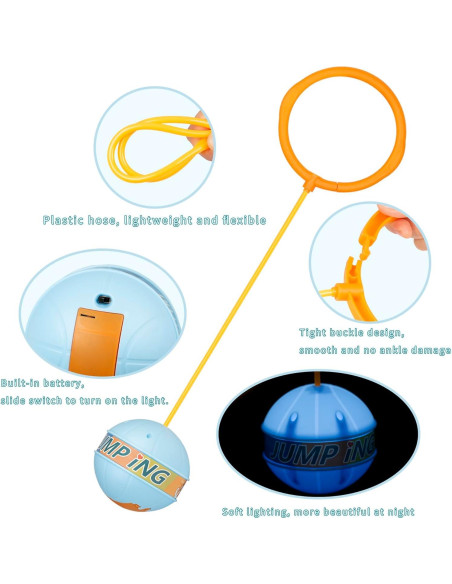 Pelotas de Tobillo Iluminadas Sepco 11cm para Saltar