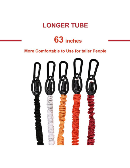 Juego de 11 Bandas de Resistencia Enjoyfit - 90 kg, 160 cm