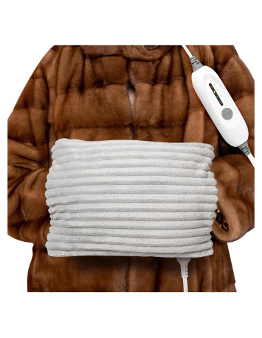 Calentador de Manos Eléctrico SINORIKO Franela Suave 3 Niveles