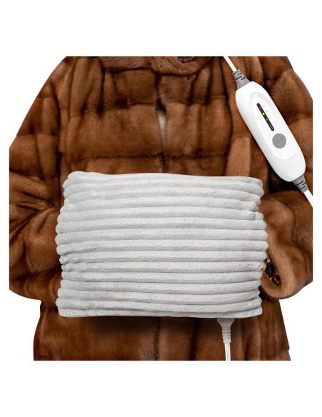 Calentador de Manos Eléctrico SINORIKO Franela Suave 3 Niveles