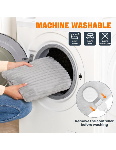 Calentador de Manos Eléctrico SINORIKO Franela Suave 3 Niveles