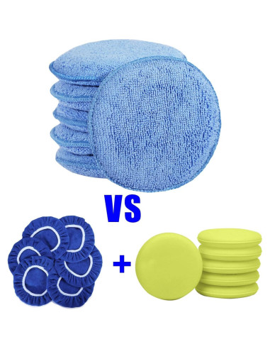 Almohadillas de Cera de Microfibra FONAROLL 12.7 cm - Paquete de 6