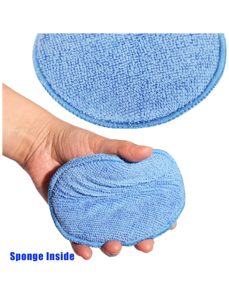 Almohadillas de Cera de Microfibra FONAROLL 12.7 cm - Paquete de 6