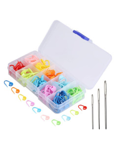 Juego de Marcadores de Puntos y Agujas JOSDIOX 150 Piezas