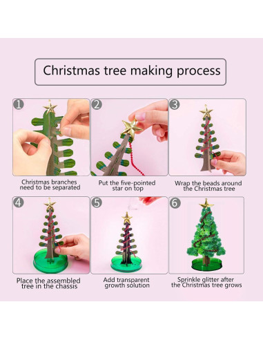 Árbol de Navidad Mágico en Crecimiento AhkeaDirectly 22cm