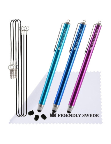 Lápiz Táctil Swede - Paquete de 3 Lápices Reemplazables 13.97 cm