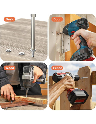 Juego de 560 Tornillos Autoperforantes Neyauo M3/M4/M5/M6 Acero Inoxidable