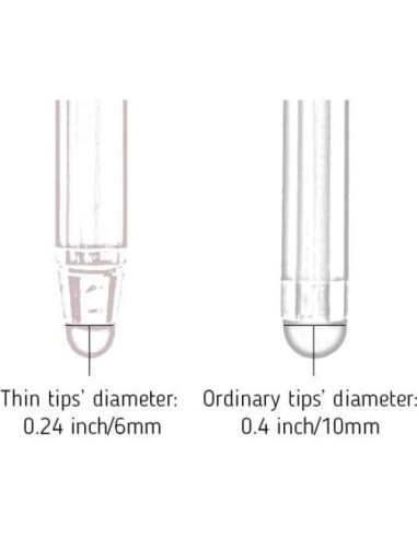 Lápiz Táctil Swede - Paquete de 3 Lápices Reemplazables 13.97 cm