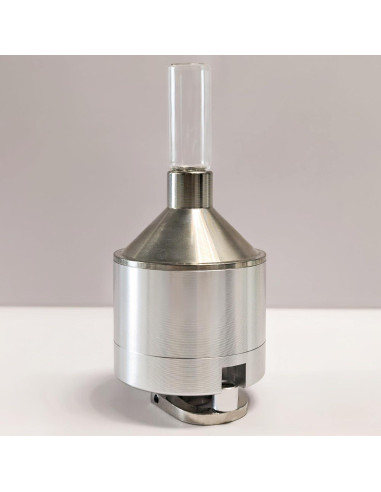 Juego de Molinillos de Especias MuYuDaDi Aluminio Plateado