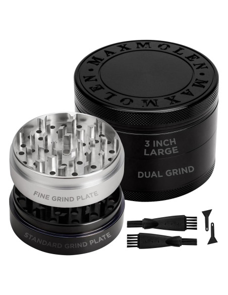 Molino de Especias Manual Gravend 3 Pulgadas Doble Propósito