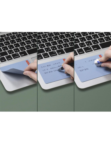 Bloc de Notas de Silicona Reutilizable IPPINKA Rosa 9x6.78cm