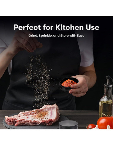 Molino de Especias Manual Gravend 3 Pulgadas Doble Propósito