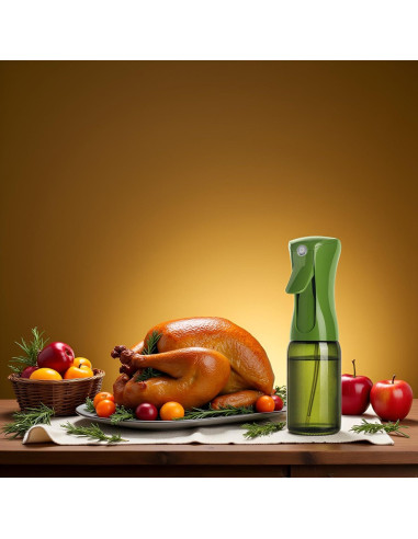 Rociador de Aceite Mistifi 150ml Vidrio Ecológico para Cocina