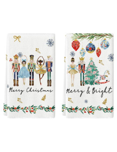 Juego de 2 Toallas de Cocina Artoid Mode 43x66 cm Beige