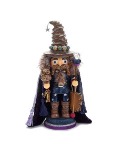 Cascanueces Mago con Búho Kurt Adler 38.1 cm
