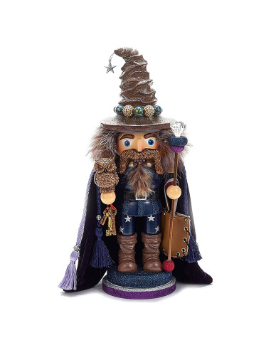 Cascanueces Mago con Búho Kurt Adler 38.1 cm