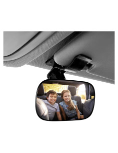 Espejo de Coche para Bebé Lyxheth Ajustable Universal 5.6x8.9cm