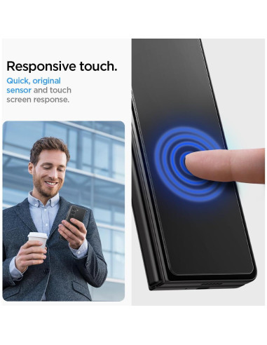 Protector de Pantalla Vidrio Templado Spigen Galaxy Z Fold 5