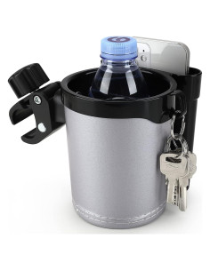 Soporte para Taza 3 en 1 Accmor Negro con Soporte para Teléfono