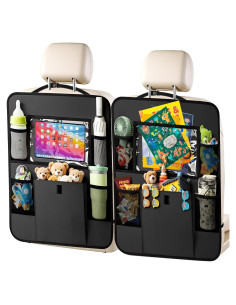 Organizador de Asiento Trasero Zecirl con Soporte para Tableta 6 Bolsillos