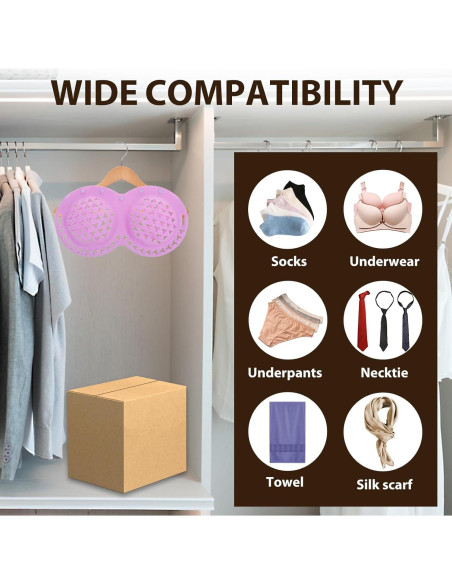 Bolsa de Lavado de Sujetadores de Silicona Mimoyalaso 36x21.5cm