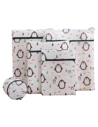 5 Bolsas de Malla para Lavandería Delicada Genérica
