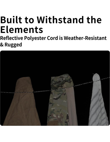 Cuerda de Ropa de Viaje KMYZQDV 2.99m Compacta y Ligera