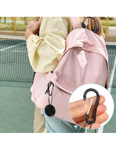 Set de 4 Estuches para Tapones de Oído Genérico Azul y Negro