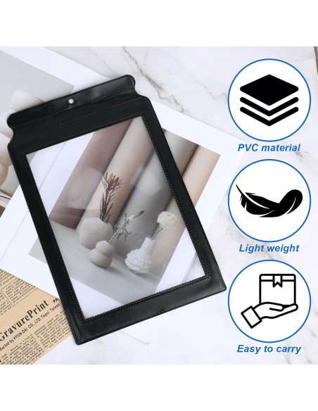 Lupa de Página Completa 5X HJZHII, 30.5x19.5cm, Ligera