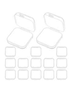 15 Estuches Transparentes WJIAA para Almacenamiento de Joyas