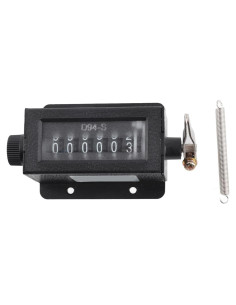 Contador Mecánico Moofey D94-S 0-999999 para Registros