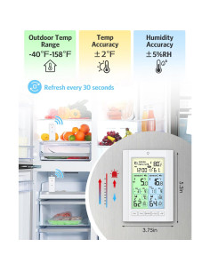 Termómetro Digital Inalámbrico Temracha para Congelador 340g 2