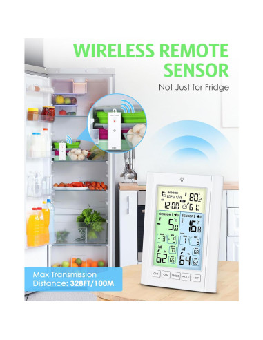 Termómetro Digital Inalámbrico Temracha para Congelador 340g