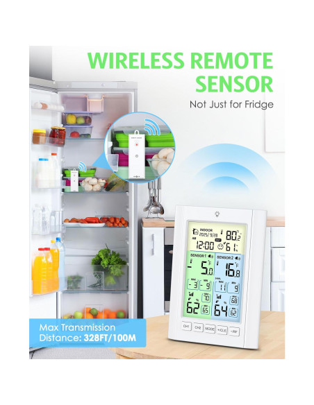 Termómetro Digital Inalámbrico Temracha para Congelador 340g