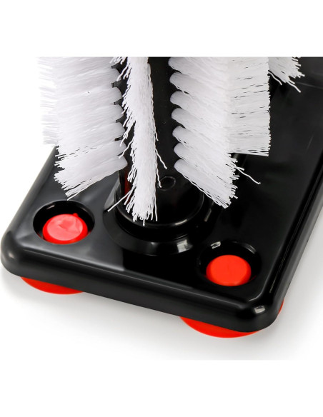 Cepillo Limpiador de Copas Yesland con Base de Succión 3 Cabezas