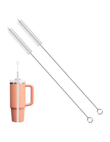 Juego de 2 Cepillos Limpiadores de Popotes CIDYAUST 25.9 cm