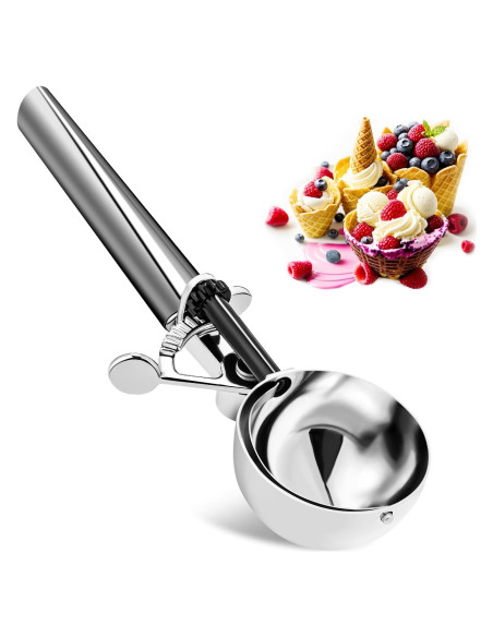 Cuchara para Masa de Galletas 60 ml PTAHON Acero Inoxidable