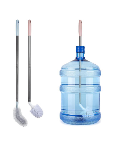 Juego de 2 Cepillos de Limpieza AQFTUSX para Botellas 66-74 cm