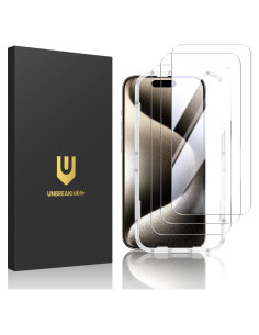 Protector de Pantalla UNBREAKcable para iPhone 15 Pro 3-Pack