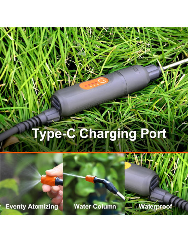 Pulverizador Eléctrico HIFAY ES4-PRO 4L Batería 4000mAh Verde