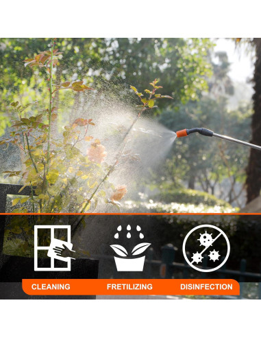 Pulverizador Eléctrico HIFAY ES4-PRO 4L Batería 4000mAh Verde