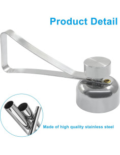 Cortador de Huevos Marvexi 2 Pcs Acero Inoxidable Ergonómico 2