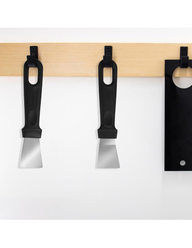 Paquete de 4 Raspadores de Acero Inoxidable Trinkrittey