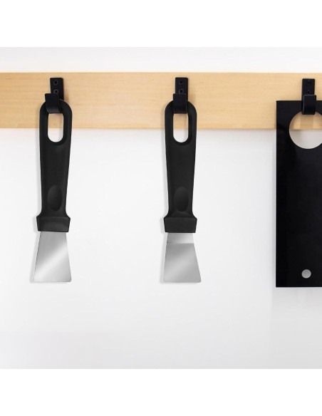 Paquete de 4 Raspadores de Acero Inoxidable Trinkrittey Paquete de 4 Raspadores de Acero Inoxidable Trinkrittey